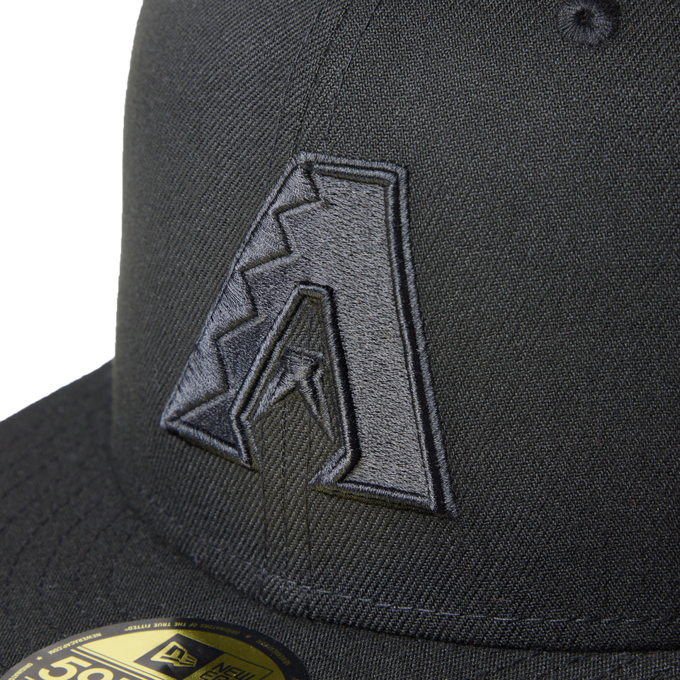 59FIFTY アリゾナ・ダイヤモンドバックス MLB Black on Black ブラック | NEW ERA ニューエラ公式オンラインストア