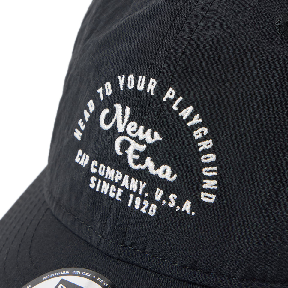 9THIRTY Recycle Rip Stop アーチロゴ ブラック｜アウトドア | NEW ERA ニューエラ公式オンラインストア