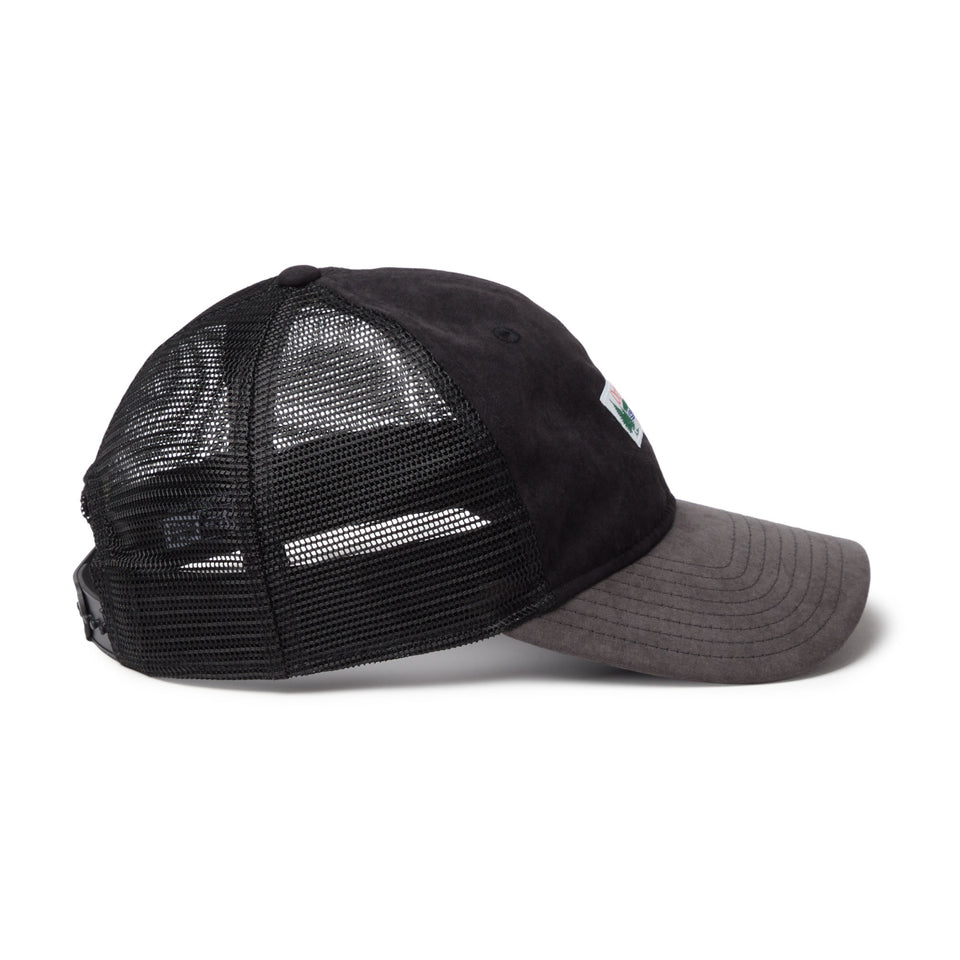 9TWENTY トラッカー OUT OF BOUNDS Brudhed Poly ブラック/グレー｜アウトドア | NEW ERA ニューエラ公式オンラインストア