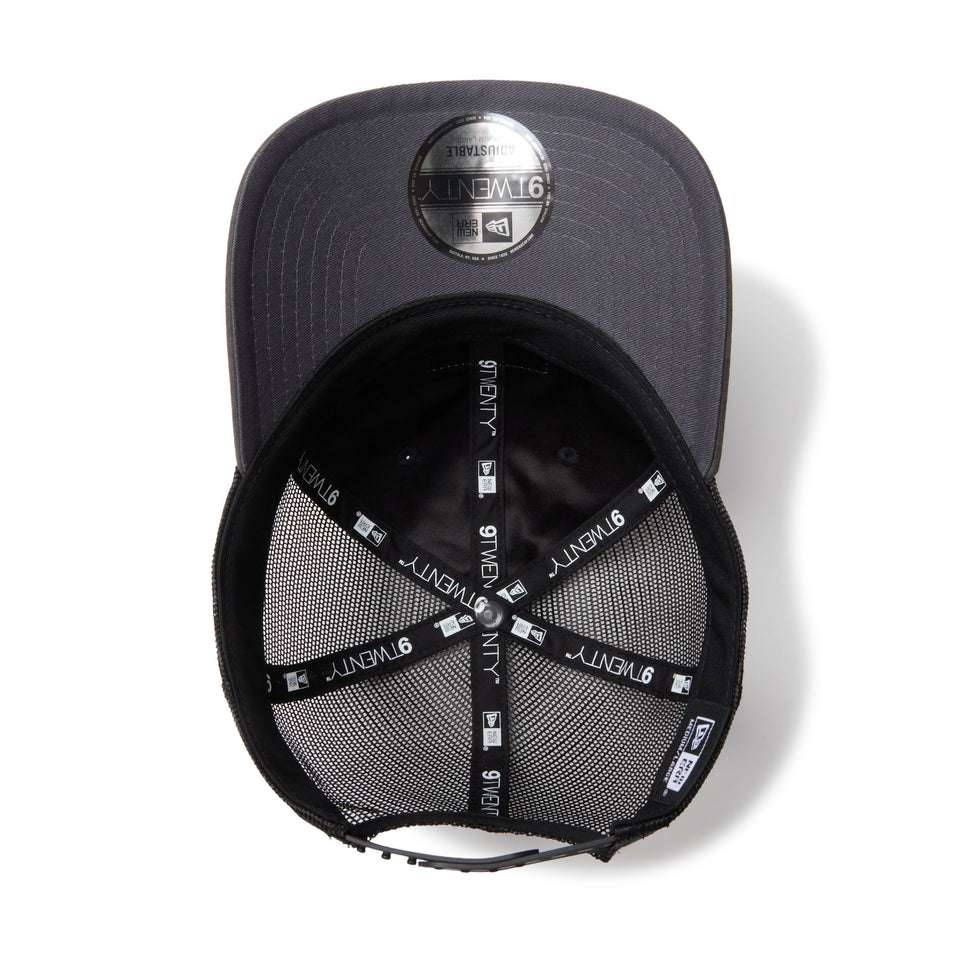 9TWENTY トラッカー OUT OF BOUNDS Brudhed Poly ブラック/グレー｜アウトドア | NEW ERA ニューエラ公式オンラインストア