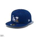 59FIFTY PEANUTS ロサンゼルス・ドジャース ダークロイヤル