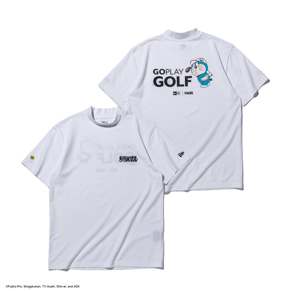 半袖 鹿の子 ミッドネック Tシャツ ドラえもん ホワイト | ゴルフ | NEW ERA ニューエラ公式オンラインストア