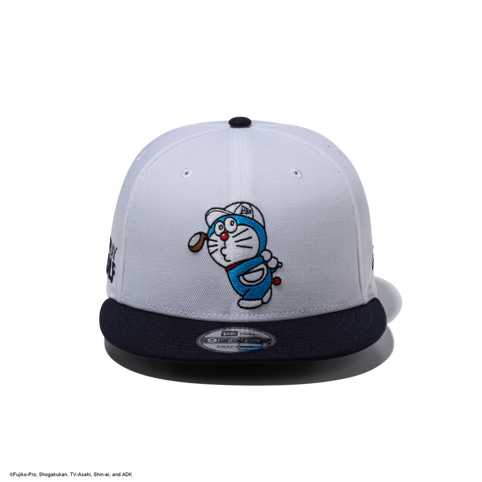 9FIFTY ドラえもん GO PLAY GOLF ホワイト ネイビーバイザー | ゴルフ | NEW ERA ニューエラ公式オンラインストア