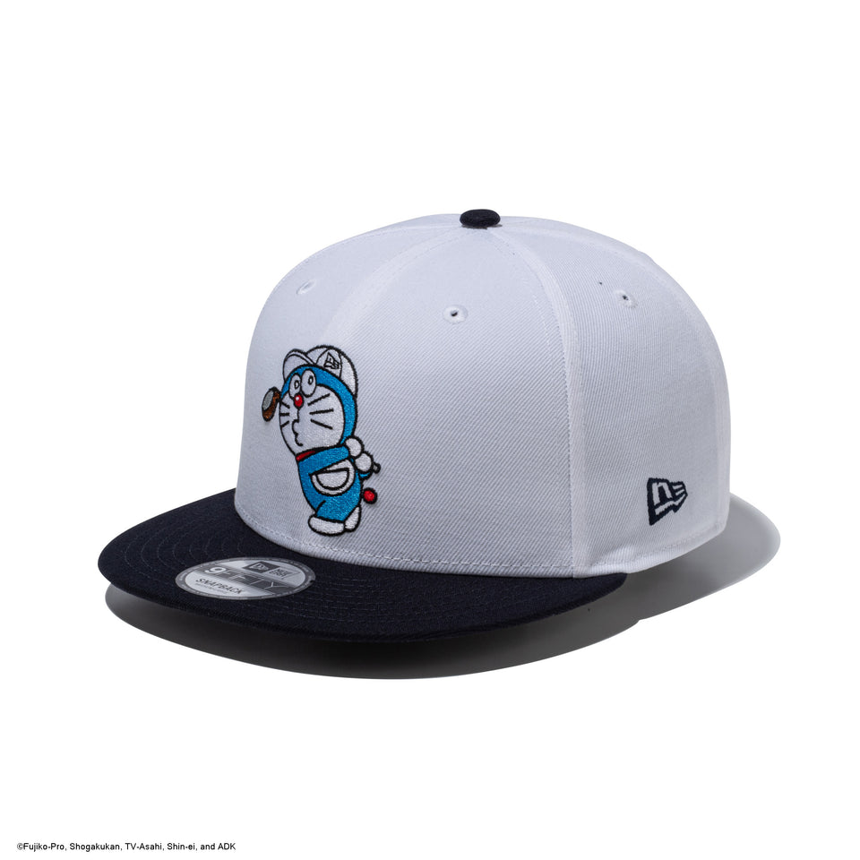 9FIFTY ドラえもん GO PLAY GOLF ホワイト ネイビーバイザー | ゴルフ | NEW ERA ニューエラ公式オンラインストア