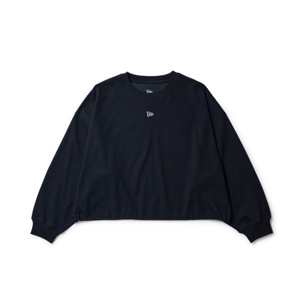 Women's 長袖 サイド ドローストリング Tシャツ ホワイト｜パフォーマンスアパレル | NEW ERA ニューエラ公式オンラインストア