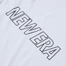 長袖 パフォーマンス Tシャツ VERTICAL LOGO ホワイト｜パフォーマンスアパレル | NEW ERA ニューエラ公式オンラインストア