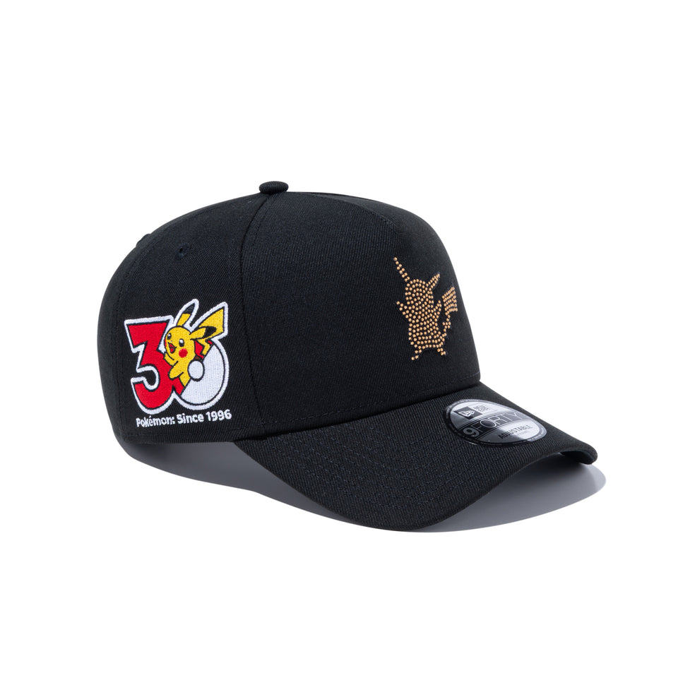 9FORTY A-Frame トラッカー Pokémon 30th Rhinestone ブラック/ゴールド | NEW ERA ニューエラ公式オンラインストア