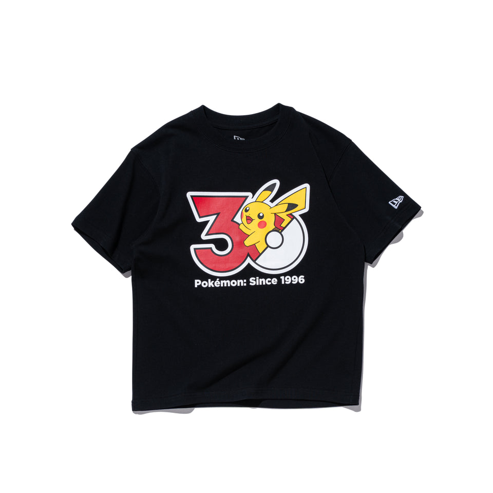 キッズ Youth 半袖 コットン Tシャツ Pokémon 30th ブラック | NEW ERA ニューエラ公式オンラインストア
