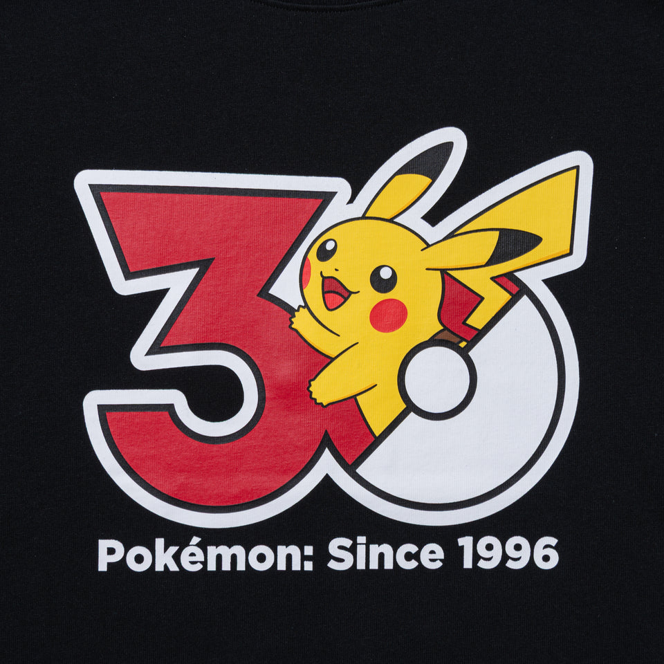キッズ Youth 半袖 コットン Tシャツ Pokémon 30th ブラック | NEW ERA ニューエラ公式オンラインストア