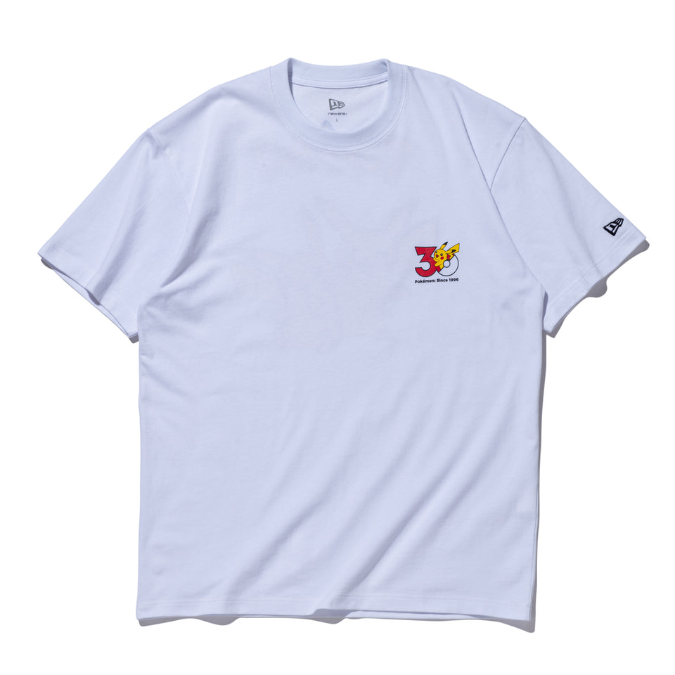 半袖 コットン Tシャツ Pokémon 30th ホワイト | NEW ERA ニューエラ公式オンラインストア