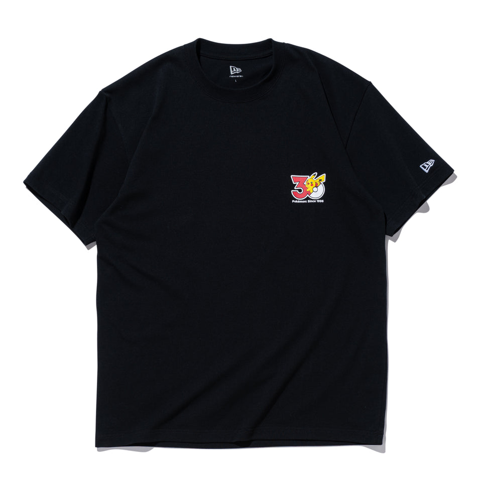 半袖 コットン Tシャツ Pokémon 30th ブラック | NEW ERA ニューエラ公式オンラインストア