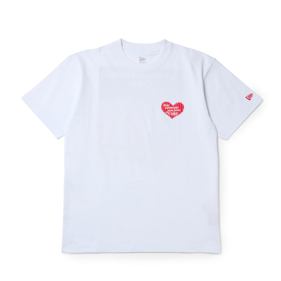 半袖 コットン Tシャツ Coca-Cola designed by Kosuke Kawamura LFTH ホワイト | NEW ERA ニューエラ公式オンラインストア