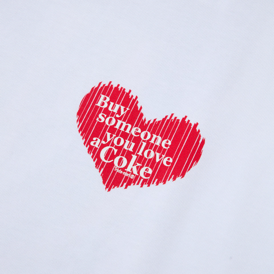 半袖 コットン Tシャツ Coca-Cola designed by Kosuke Kawamura LFTH ホワイト | NEW ERA ニューエラ公式オンラインストア
