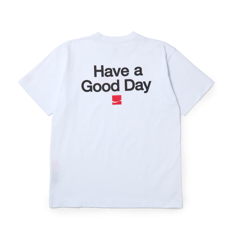 半袖 コットン Tシャツ Coca-Cola designed by Kosuke Kawamura BIGH ホワイト | NEW ERA ニューエラ公式オンラインストア