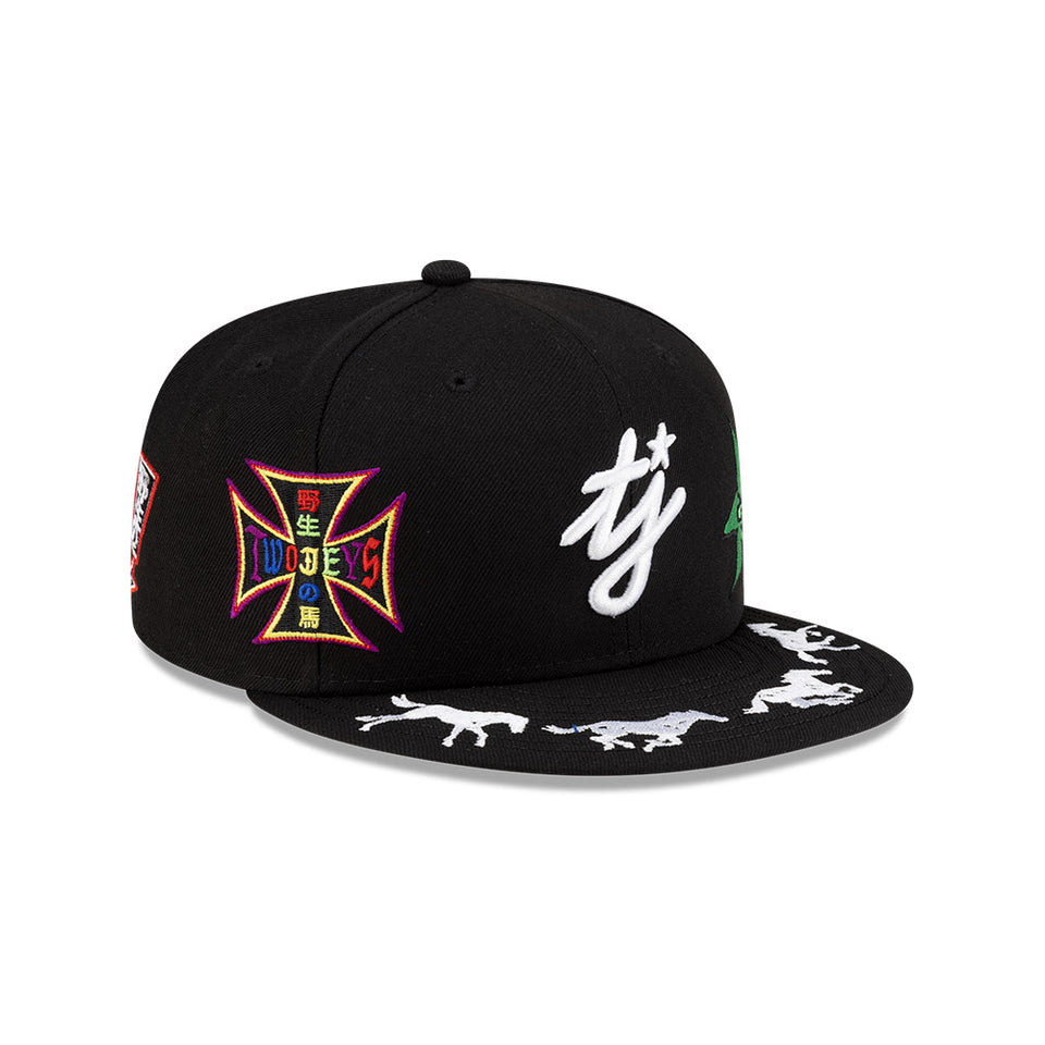 59FIFTY Twojeys エンブロイダリー ブラック