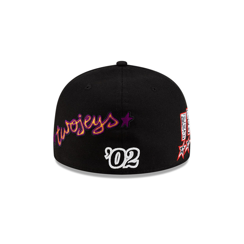59FIFTY Twojeys エンブロイダリー ブラック