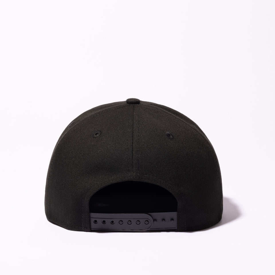9FIFTY ONEHUNDRED ATHLETIC ブランドロゴ ブラック