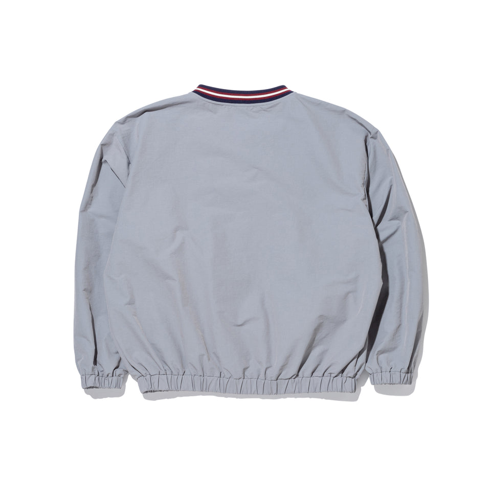 オーバーサイズド ナイロンプルオーバー BLACK LABEL SS24 グレー