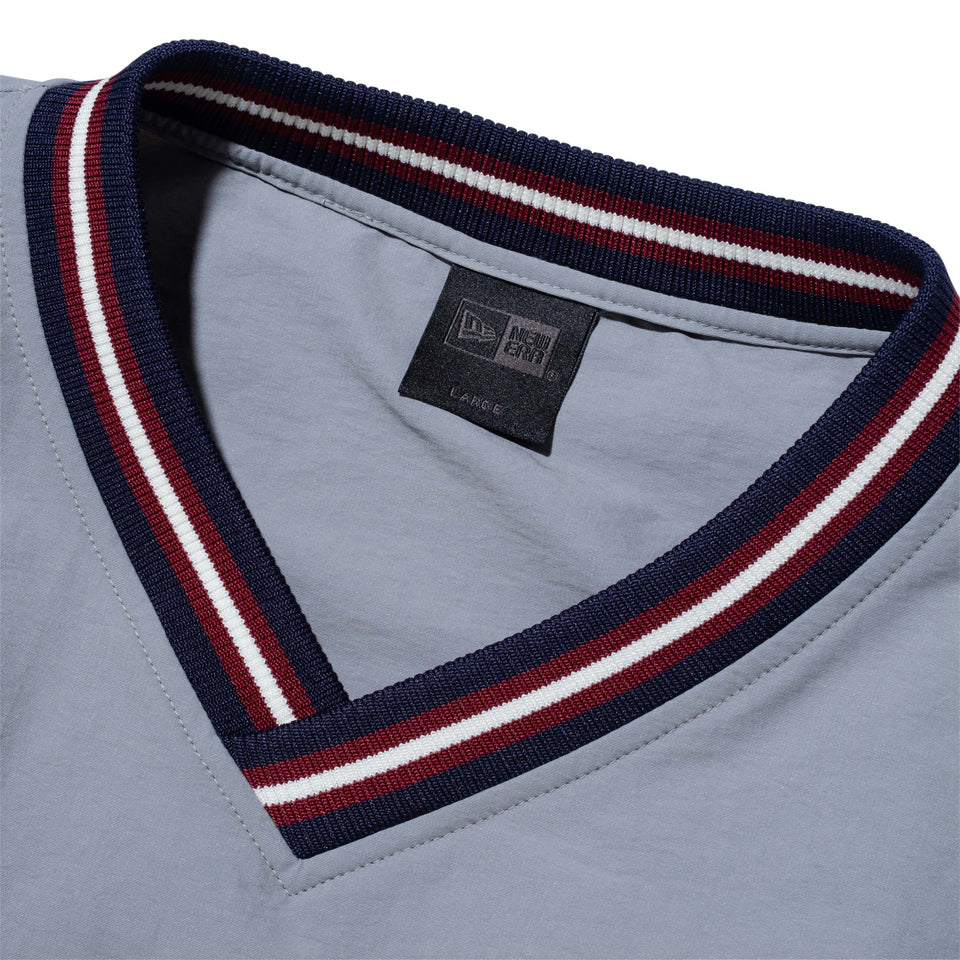 オーバーサイズド ナイロンプルオーバー BLACK LABEL SS24 グレー