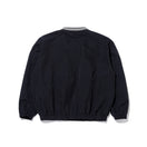 オーバーサイズド ナイロンプルオーバー BLACK LABEL SS24 ブラック