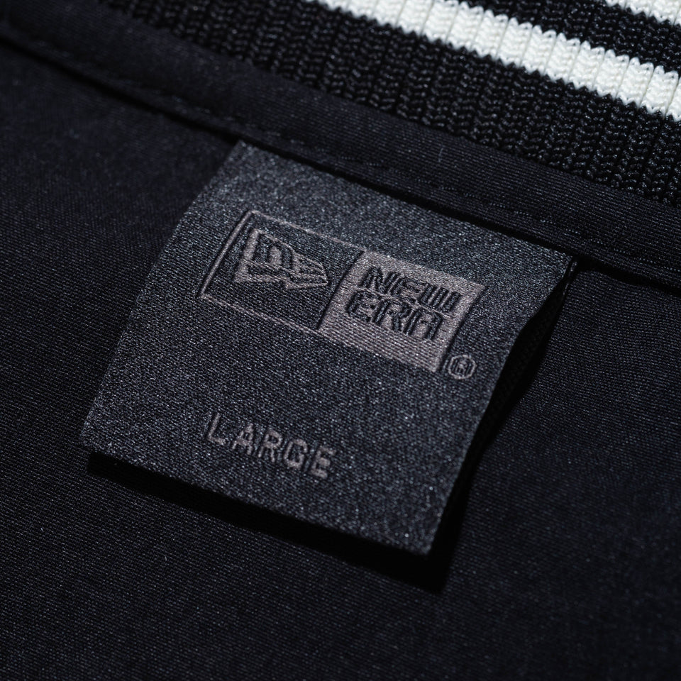 オーバーサイズド ナイロンプルオーバー BLACK LABEL SS24 ブラック