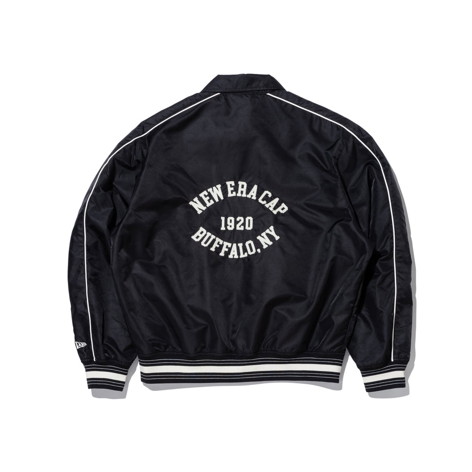 パイピング ヴァーシティジャケット BLACK LABEL SS24 ブラック
