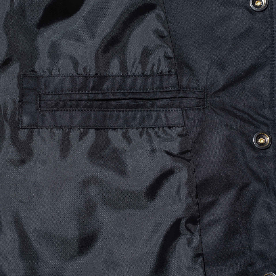 パイピング ヴァーシティジャケット BLACK LABEL SS24 ブラック