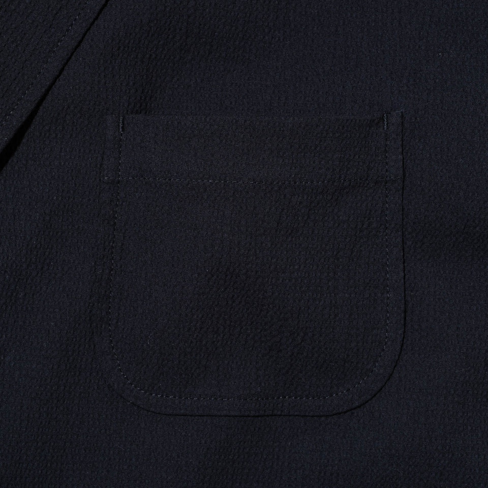 シアサッカー ジャケット BLACK LABEL SS24 ブラック