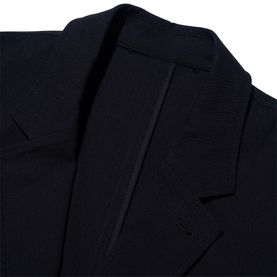 シアサッカー ジャケット BLACK LABEL SS24 ブラック