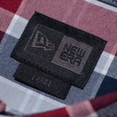 長袖 オックスフォード ボタンダウンシャツ BLACK LABEL SS24 タータンチェック グレー