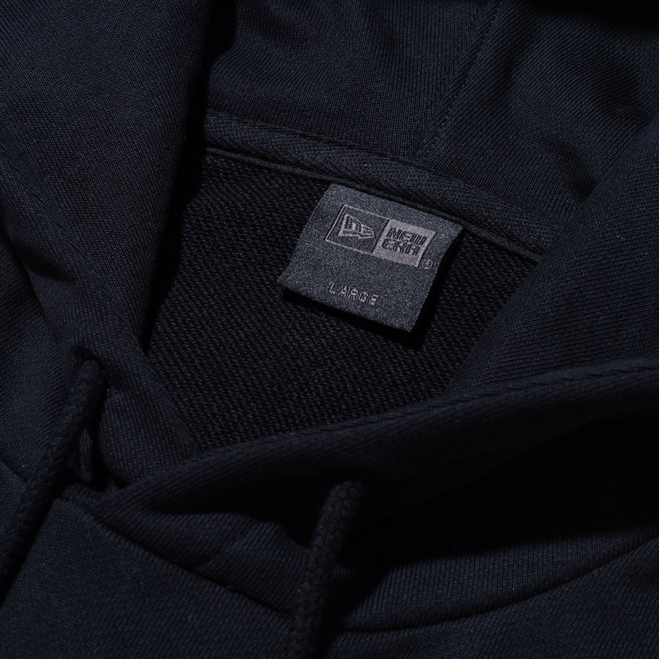 裏毛 オーバーサイズド スウェット プルオーバーフーディー BLACK LABEL SS24 ナンバリング ブラック