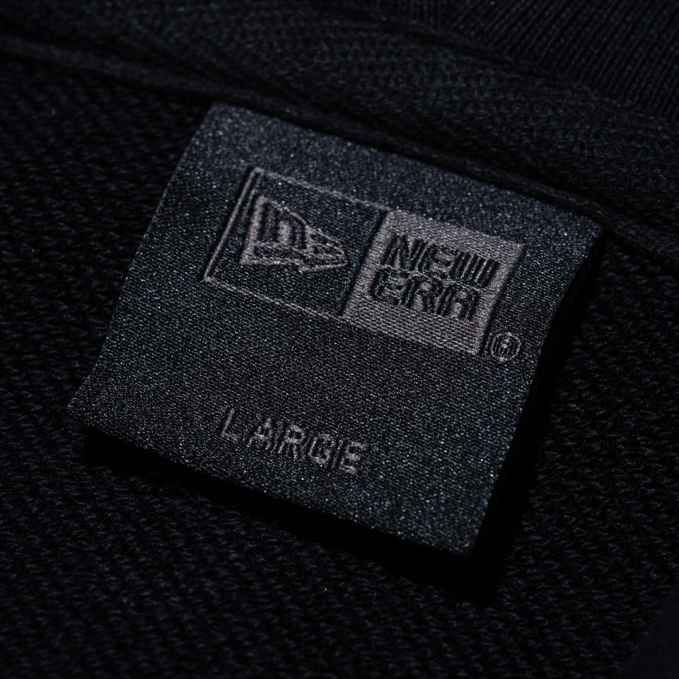 裏毛 オーバーサイズド スウェット プルオーバーフーディー BLACK LABEL SS24 ナンバリング ブラック