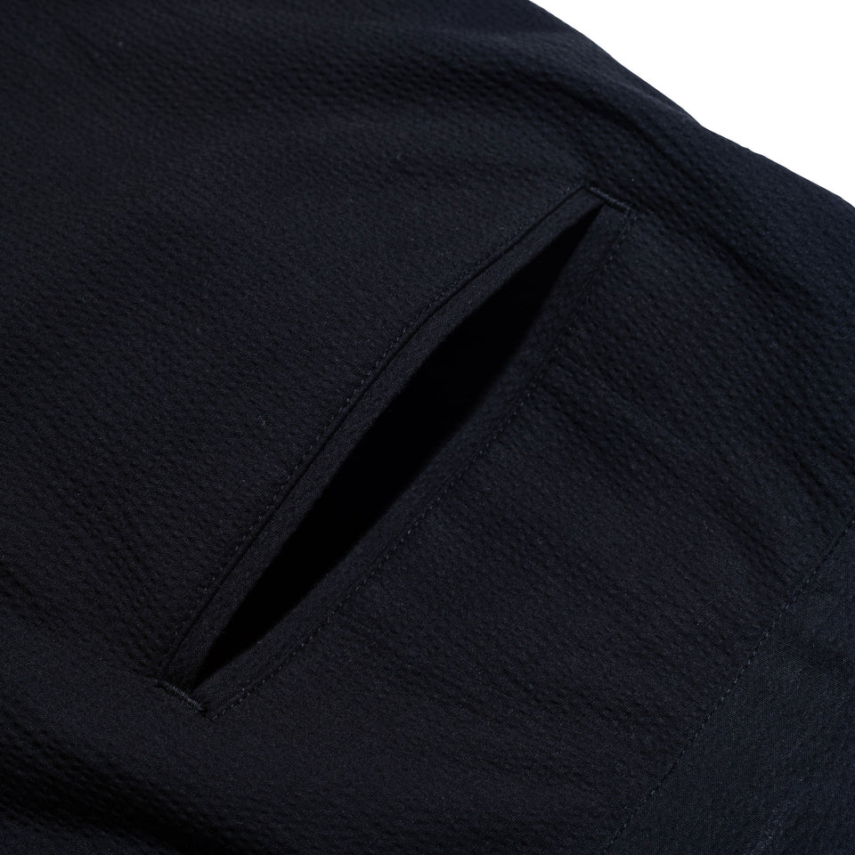 シアサッカー スラックス BLACK LABEL SS24 ブラック