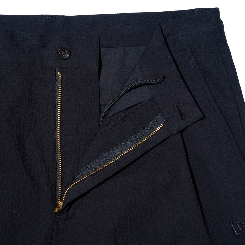 シアサッカー スラックス BLACK LABEL SS24 ブラック