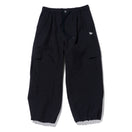 オーバーサイズド ナイロンカーゴパンツ BLACK LABEL SS24 ブラック