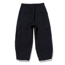 オーバーサイズド ナイロンカーゴパンツ BLACK LABEL SS24 ブラック