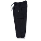 オーバーサイズド ナイロンカーゴパンツ BLACK LABEL SS24 ブラック