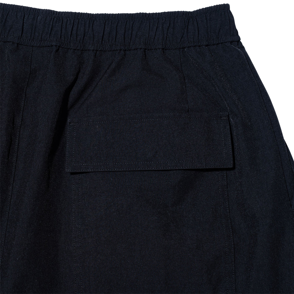 オーバーサイズド ナイロンカーゴパンツ BLACK LABEL SS24 ブラック