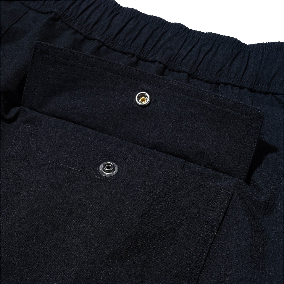 オーバーサイズド ナイロンカーゴパンツ BLACK LABEL SS24 ブラック
