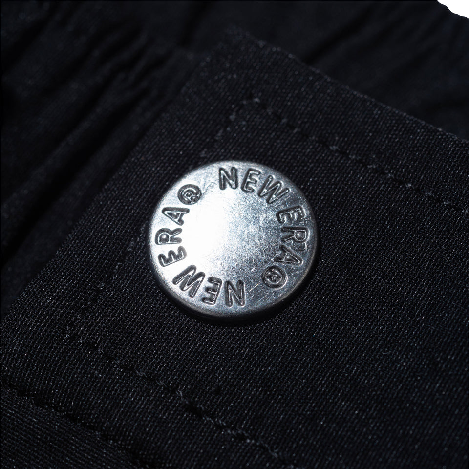 オーバーサイズド ナイロンカーゴパンツ BLACK LABEL SS24 ブラック