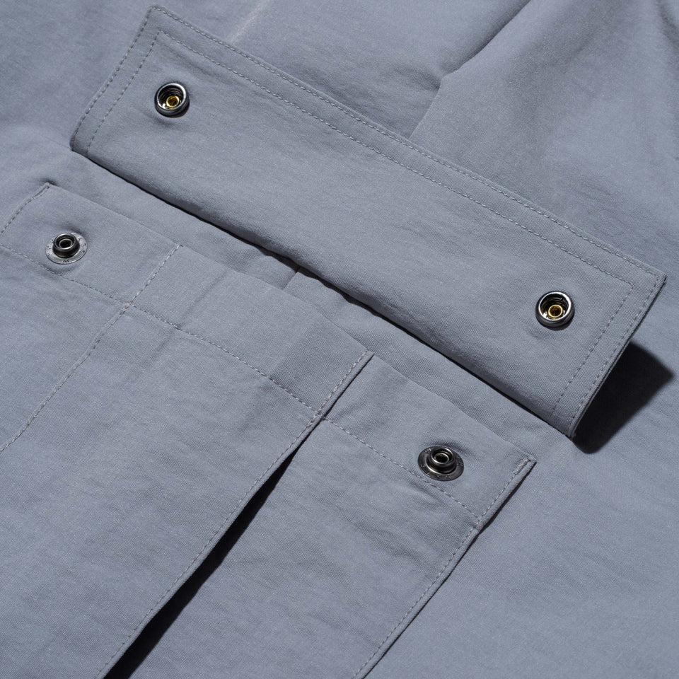 オーバーサイズド ナイロンカーゴパンツ BLACK LABEL SS24 グレー