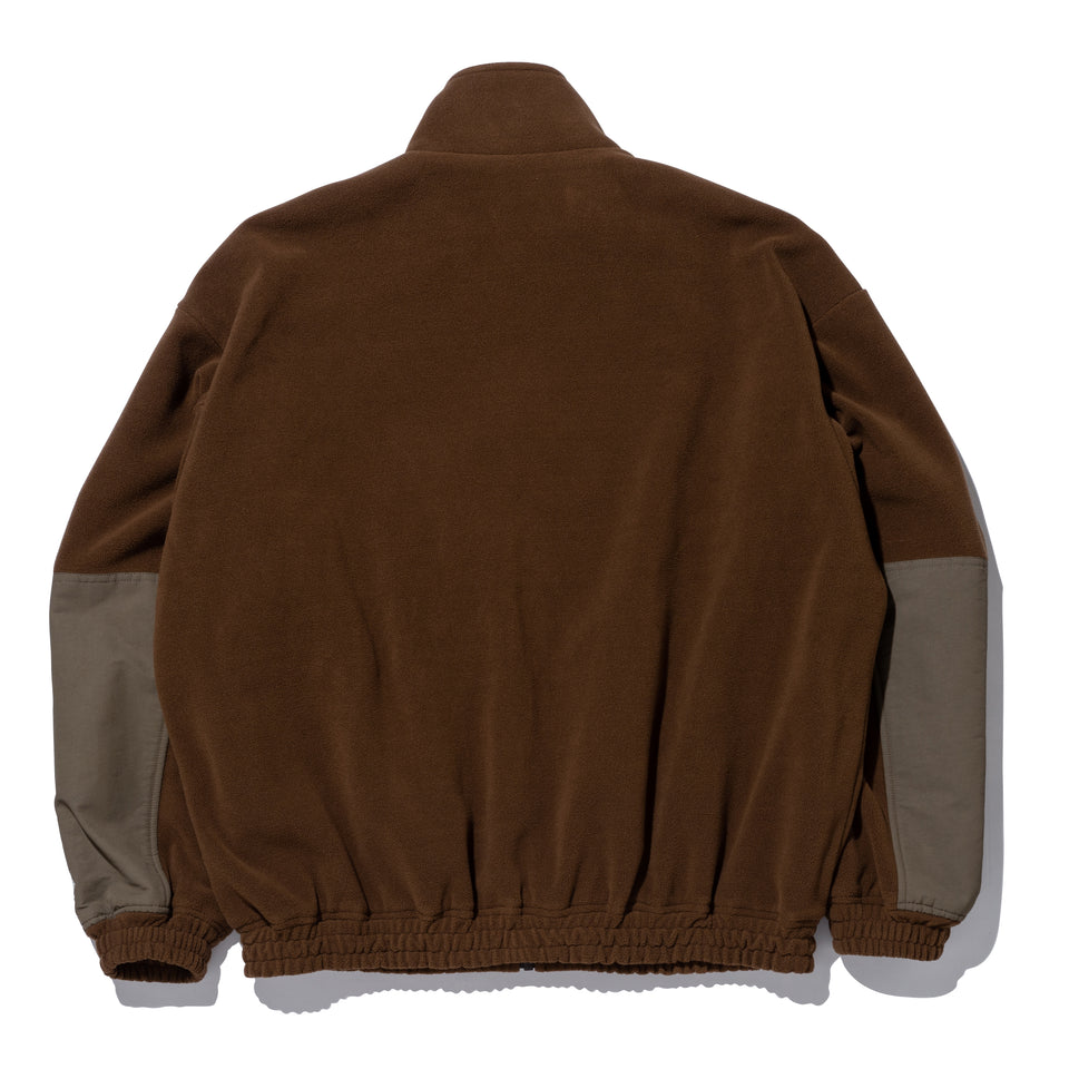 フリース トラックジャケット BLACK LABEL FW23 ウォルナット