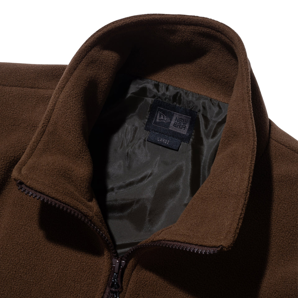 フリース トラックジャケット BLACK LABEL FW23 ウォルナット