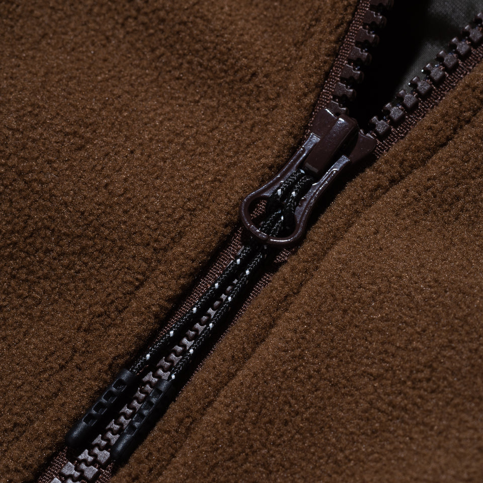 フリース トラックジャケット BLACK LABEL FW23 ウォルナット