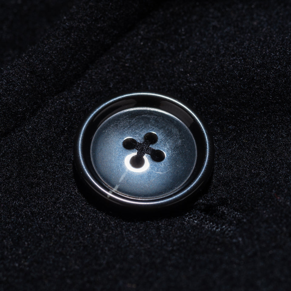 メルトン ピーコート BLACK LABEL FW23 ブラック