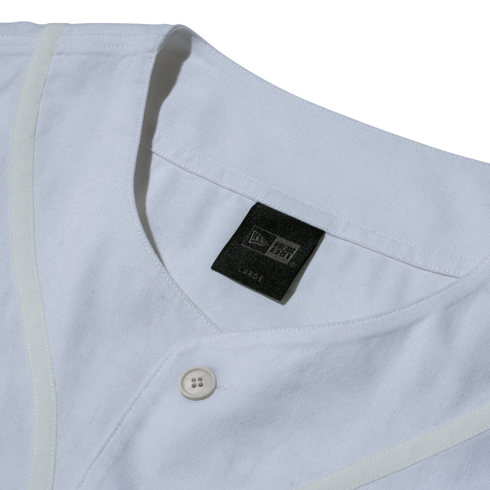 半袖 ベースボールシャツ BLACK LABEL SS23 ホワイト