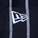 半袖 ブロード シャツ BLACK LABEL SS23 ストライプ ネイビー