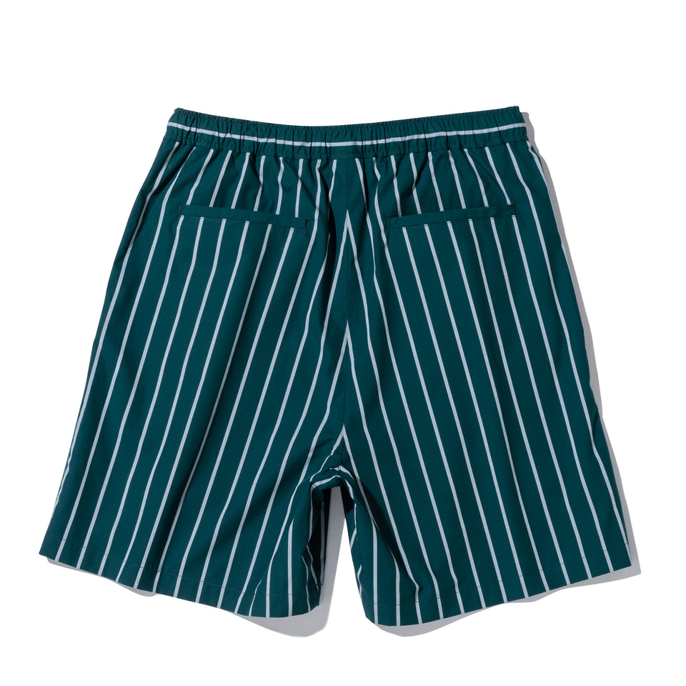 ブロード ショートパンツ BLACK LABEL SS23 ストライプ ダークグリーン