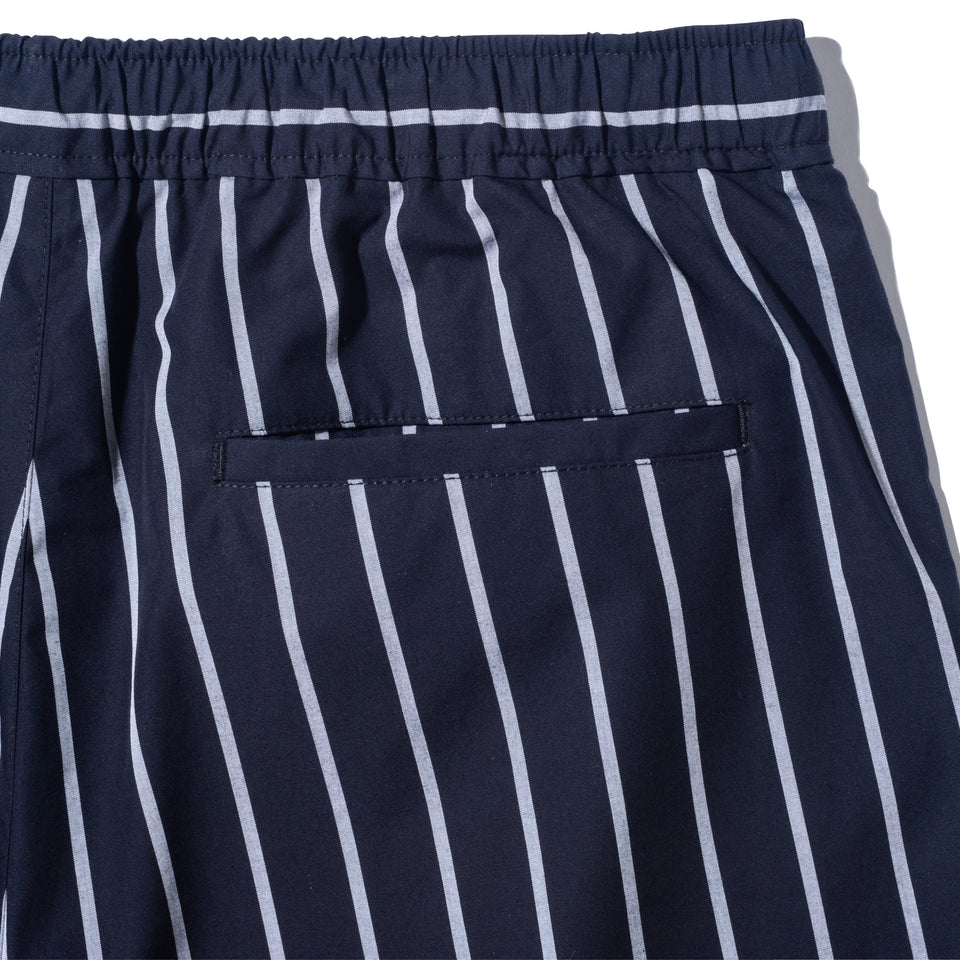 ブロード ショートパンツ BLACK LABEL SS23 ストライプ ネイビー