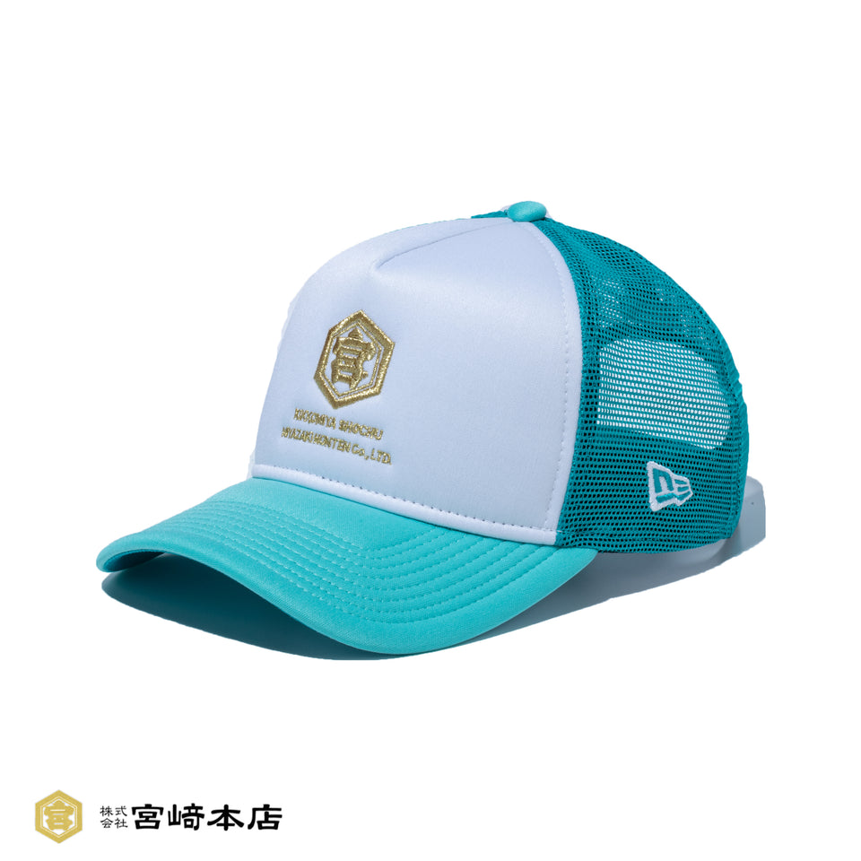 9FORTY A-Frame トラッカー キンミヤ焼酎 ホワイト / ブルーティント